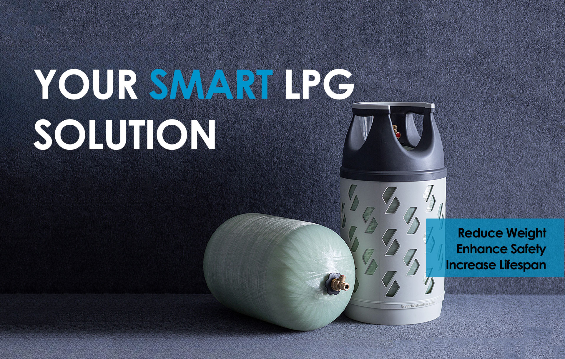  Composite liquid gas cylinder
